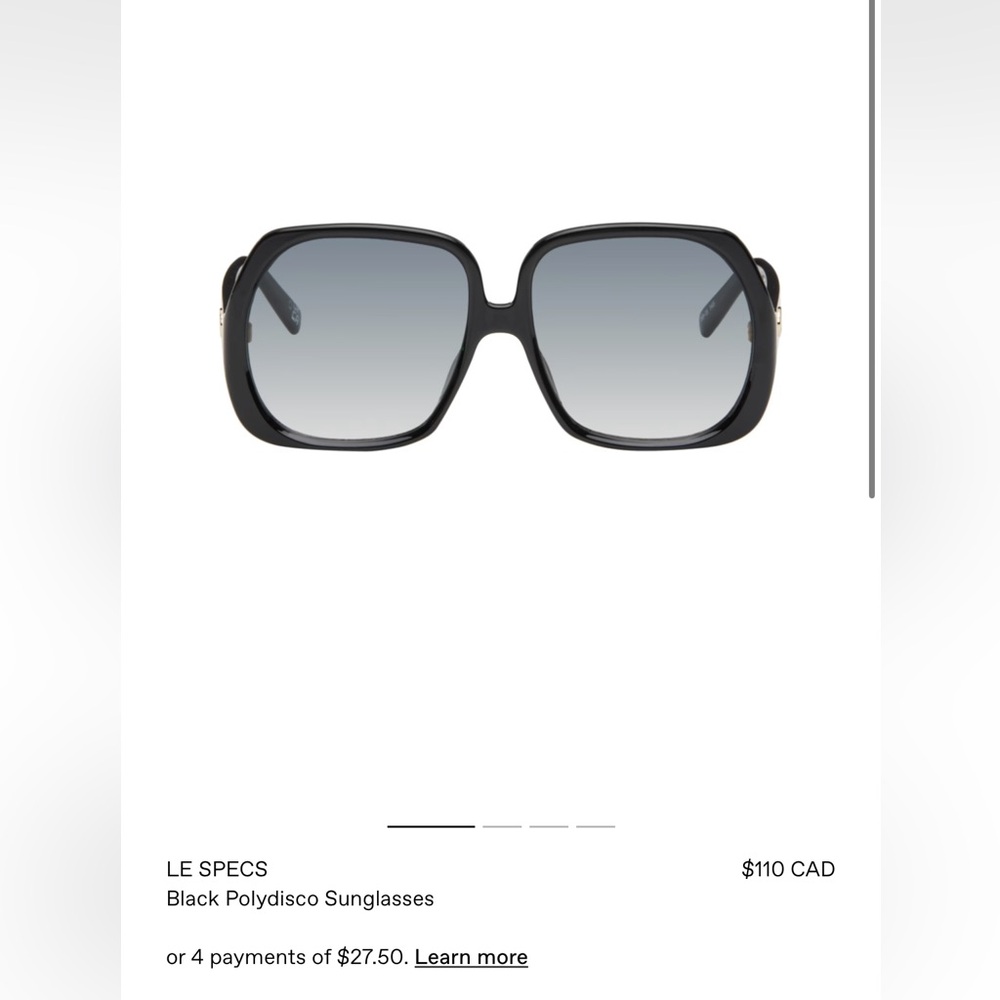 Le specs polydisco
BNWT